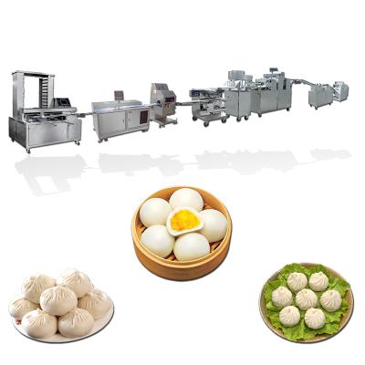 China Wholesale automatic industrial Baozi steamed bun forming machine momo stuffed line for sale