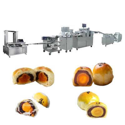 China High Capacity Hot Selling Egg Yolk Puff Snacks Commercial Industrial Pastry Cookie For Breakfast Making Maker Bread Production Line for sale