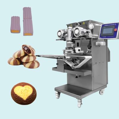 China Industrial Small Cookies Commercial Filled Fortune Cookies Encrusting Forming Machine For Making Cookies for sale