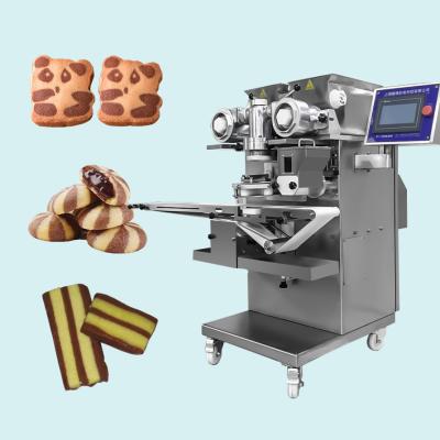 China Promotional Cookies Gold Supply Bake Wire Cutter Cookies Making Encrusting Maker Machine Fully Automatic for sale