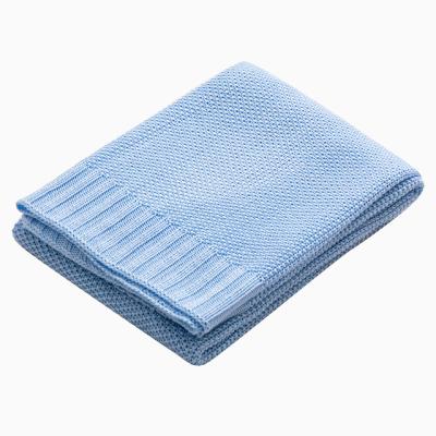 China PORTABLE Child Knitted Wrap Covers Summer Cooling Nap Ice Cloth Bedspread Quilt Swaddling Pure Nature Bamboo Baby Stroller Blanket for sale