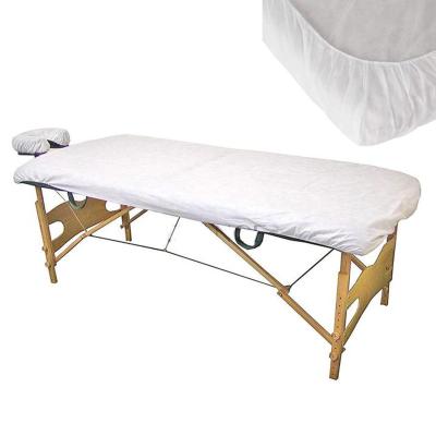 China Non-disposable Spa Massage Mattress Covers Non-woven Salon Massage Sheets Cover Fit For Lash Salon for sale