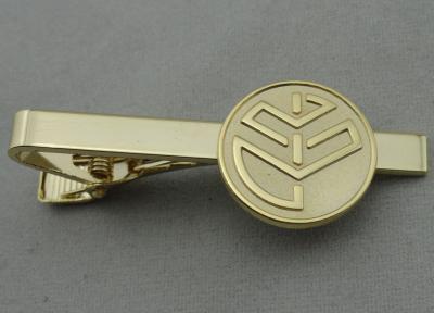 China Aluminum, Stainless Steel, Copper Stamping Personalized Tie Bar, Collar Tie Bars With Gold Plating for sale