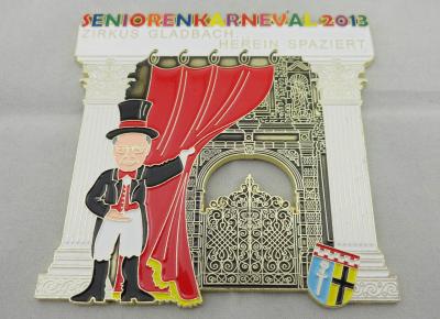 China Photo Etching, Injection, Die Cast Senioren Karneval Carnival Medal for Awards Gift for sale