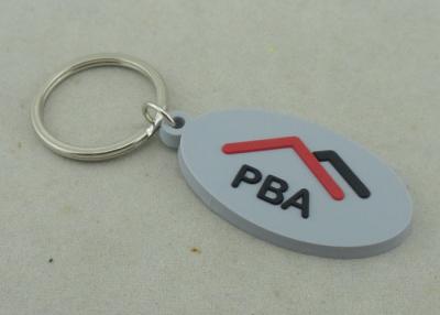 China Promotie de Sleutelringmarkering van bedrijfsclubpvc Keychain Commonweal 35 mm Te koop