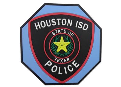 China Houston ISD 2d Soft PVC Beverage Coaster, Custom Drink Coasters for sale