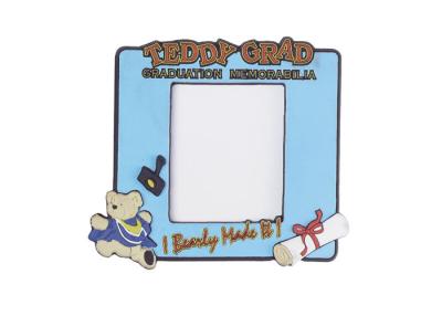 China 3D Fashion Teddy Grad Soft PVC Photo Frame, Picture Frames for Souvenir Gift for sale