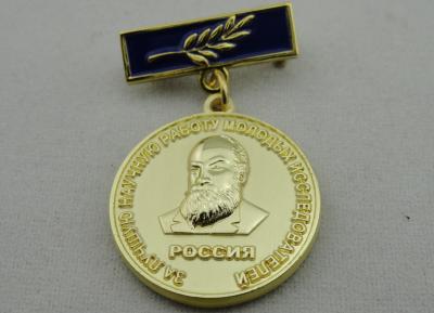 China 3D Iron or Brass / Copper Custom Awards Medals with Die Casting, High 3D and High Polishing for sale