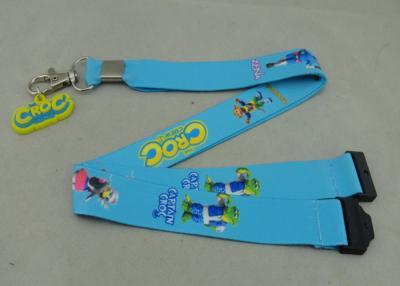 China Sublimation Promotional Lanyards Customizable Badge Holders Lanyards for sale