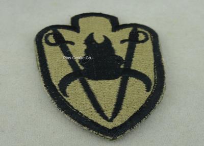 China Sew On Handmade Custom Embroidery Patches For Clothes , Eco Friendly for sale