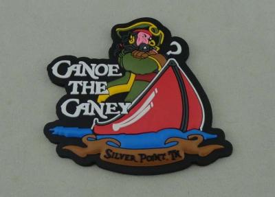 China Canoe the Caney Promotional PVC Keychain 3D Design Soft PVC Injection for sale