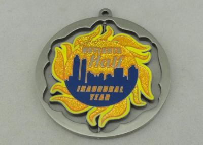 China Hotlanta Zinc Alloy sports medal /  Spinning Part Glitters Medal / Germany Medal for sale