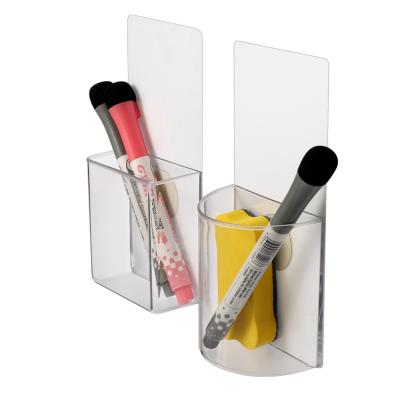 China 100% High Quality Dismountable Eco-Friendly Pen Holder Marker Organizer for Any Smooth Shiny Surface for sale