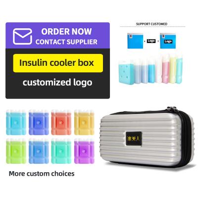 China Waterproof Travel Case Insulin Protector Cooler Bag Now Active Diabetes With PCM Ice Brick for sale