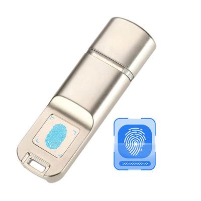 China metal flash drives 128gb 256gb 512gb 1tb fingerprint usb stick comstom logo memory card flash drive for sale