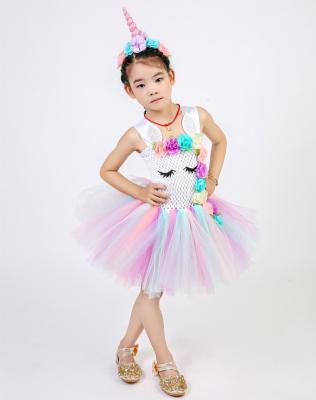 China Lovely Viable OEM/ODM Lace Tutu Dresses For Princess Kid Girl Girls Birthday Party Dress for sale