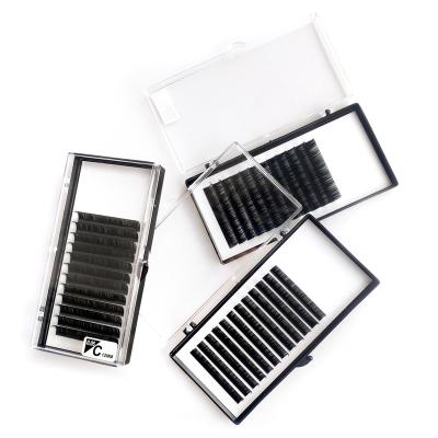 China 0.03 0.05 0.07 wholesalers topstar supplies different volume matte natural looking lashes extension extensions for sale