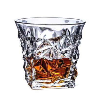 China Drinking Whiskey CLASSIC Crystal Creative Wine Glass Cup Beer Glass Water Cup Borosilicate Glass for sale