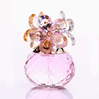 China French Personal Care Ladies Perfume Bottle Perfume Flower Shape Luxury 60ml Perfume Bottle for sale