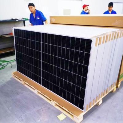 China 400w mono solar panels 9bb solar panels 405w high quality half-cell panels 156.75mmx156.75mm for sale