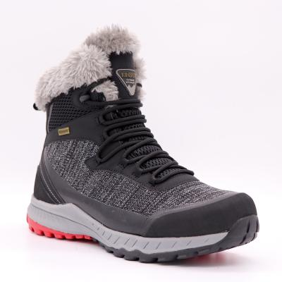 China D12256-C High Quality Waterproof Keep-Warm Winter Anti-Skid Snow Boots Cushioning for sale