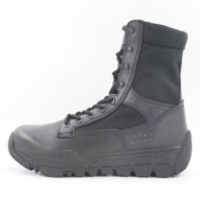 China D11463 military leather shoes for sale