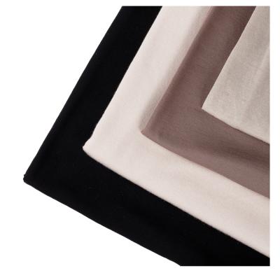 China Breathable Eco-friendly Weft Knitted Plain 70% Lyocell 30% Polyester Jersey Fabric For T Shirts High Elastic Garment Fabric For Clothing for sale