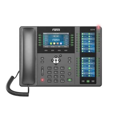 China 2019 Newest Factory Supply VoIP Fanvil X210 High End Business IP Phone X210 for sale