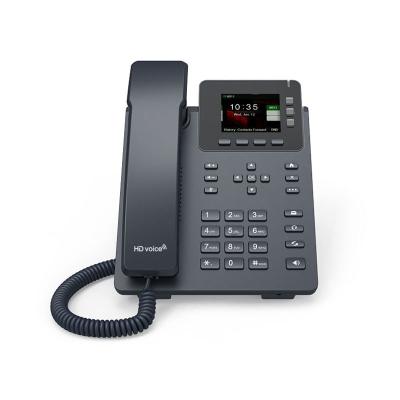 China 6 Accounts PSI 2.4 Inch Color LCD Gigabit IP Phone D38 for sale