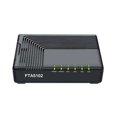 China Affordable VoIP Adapter - FTA5102, High Efficiency ATA with 2 FXS FTA5102 Ports for sale