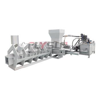 China Rice Strip Full Automatic Coconut Bran Press Block Making Equipment Coconut Bran Forming Machinery for sale