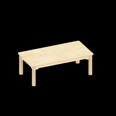 Chine Guangzhou Eibele Montessori Wooden Children Table Nursery Daycare Center Classroom Rectangular Table for Preschool à vendre