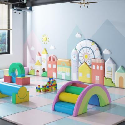 중국 Kids Indoor Play Area Safety Foam Soft Wall Decoration Padding for Children Bedroom 판매용