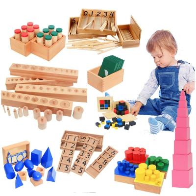 Chine Kindergarten School Wooden Educational Toys Montessori Material for Daycare and Childcare Center à vendre