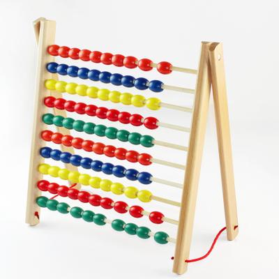 Chine Kids wood educational teaching aid toys children montessori math materials for nursery school à vendre