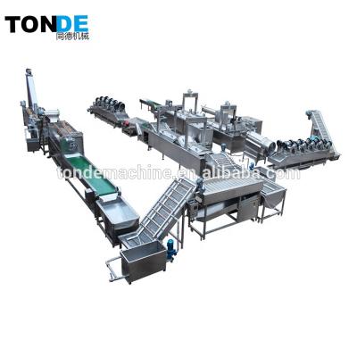 China Full Automatic Production Potato Chips Production Line Factory Machinery For Sale for sale