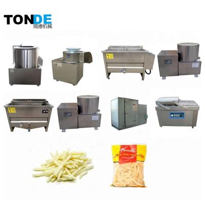 China China Low Investment Frozen French Fries Machine Production Line for sale