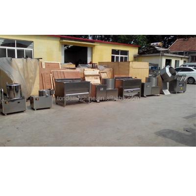 China Semi Automatic Chips Plant Vegetable Machines Making Machine Potato Processing Plant Potato Chips à venda