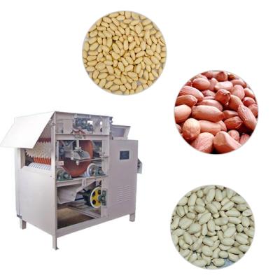 중국 High Peeling Rate Automatic Soybean Skin Removing Wet Chickpea Almond Peeler Peanut Peeling Machine 판매용