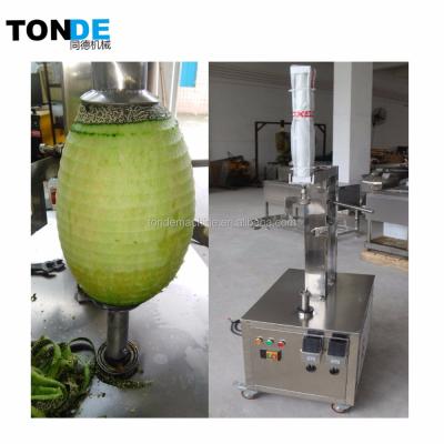 중국 High efficiency peel fruit honeydew peeler peeling machine fruit peeling machine 판매용