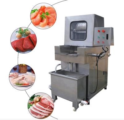 China Fully automatic meat processing meat brine injector machine for chicken fish meat/chicken brine injector with good price Te koop