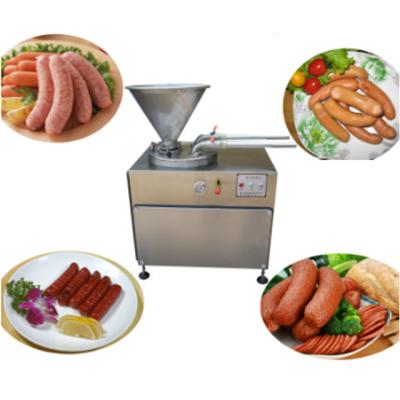 China Hydraulic enema wholesale price sausage and sausage stuffer/meat processing equipment for making sausage Te koop