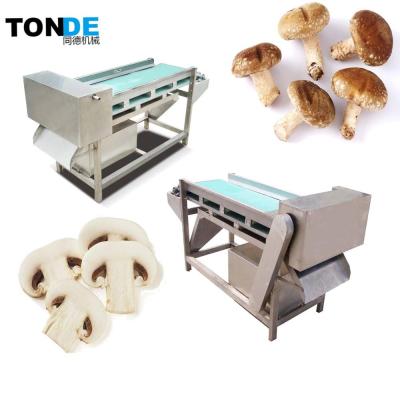 중국 Vegetable Fresh Mushroom Cutting Machine / Scatter Pleurotus Eryngii Processing Machine Slicing Machine 판매용