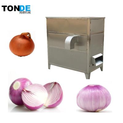 China Easy Operation Industrial Onion Skin Peeling Machine/Onion Roots Cutter/Onion Peeler for sale