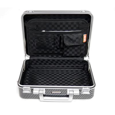 China Hand-SHELL PC Material Briefcase Notebook Carrying Case pro 14 inch Laptop Waterproof Suitcase for sale