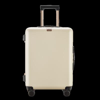 China High Quality PC Hard Shell Aluminum Frame TSA Lock Suitcase Luggage for sale