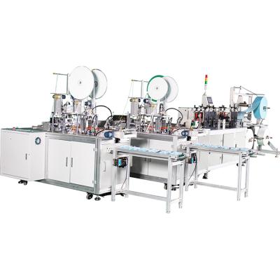 China Full Automatic Factory Earloop External Face Mask Automatic Face Mask Making Machine for sale