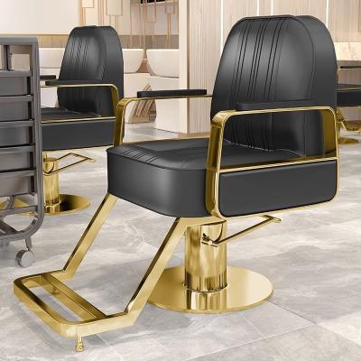 China Modern Hot sale High quality salon furniture barber shop hairdressing chair barber chair wholesale salon equipment for sale