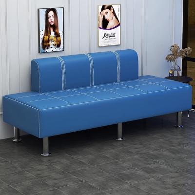 China Common for internet celebrity waiting occasions High Quality Modern Leather office Sofa Set For Reception Executive Vip Room Airport Public Area Waiting for sale