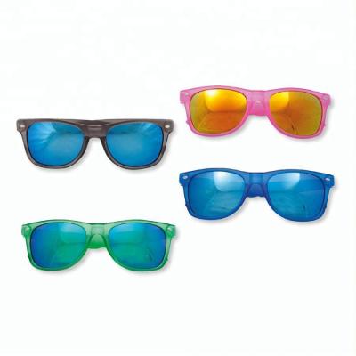 China Promotional Neon Plastic Sunglasses Matt Color Custom Sunglasses 2021 for sale